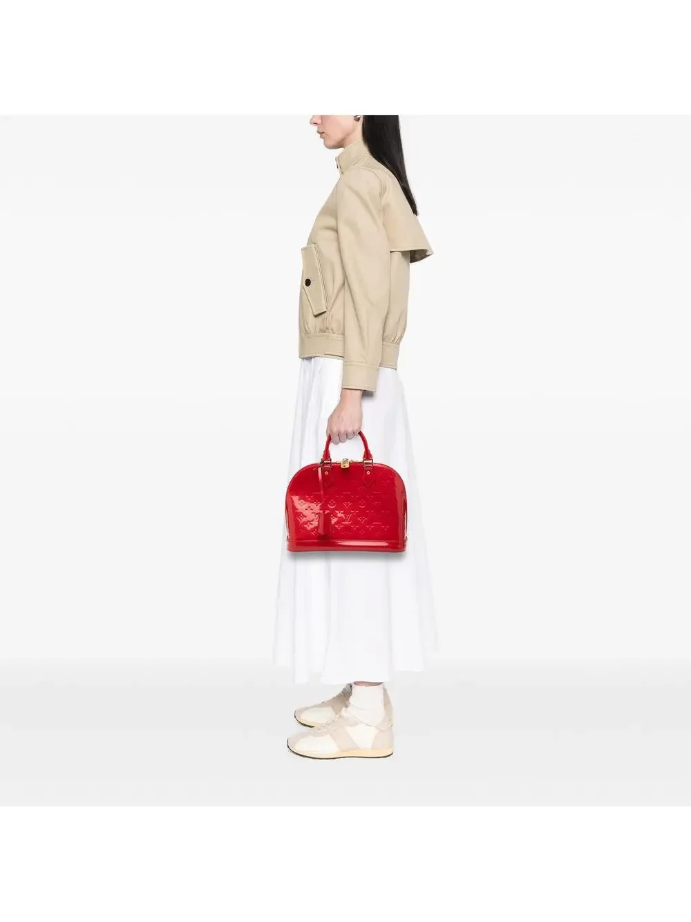 Louis Vuitton Vernis Alma Pm Pre-Loved #334405L73B